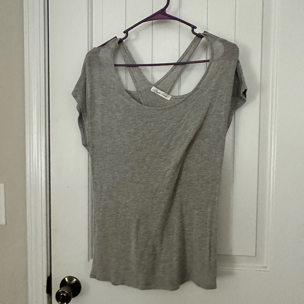 Cute gray blouse